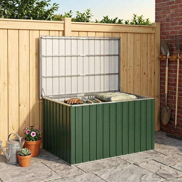 ARDEBO.de - Gartenbox Grün 150x101x91 cm