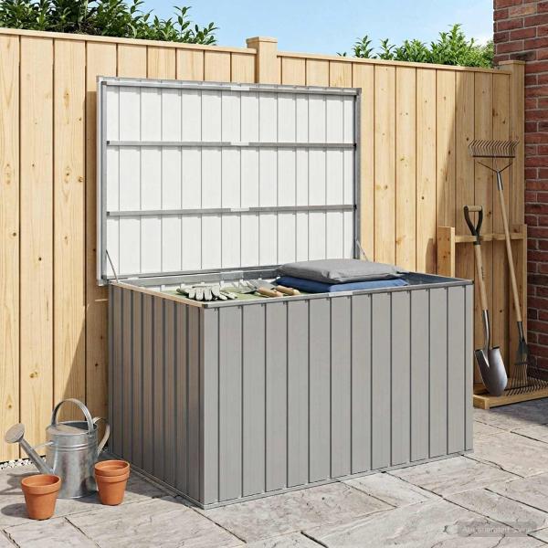 ARDEBO.de - Gartenbox Grau 149x99x93 cm