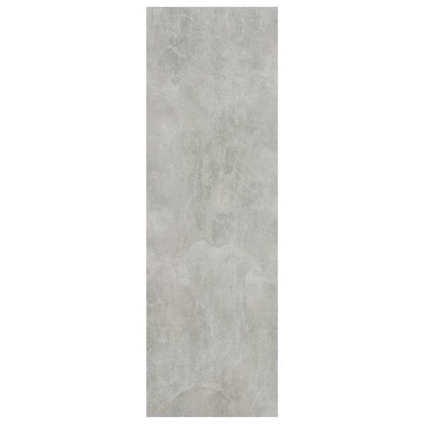 Bücherregal Betongrau 40x24x75 cm Holzwerkstoff