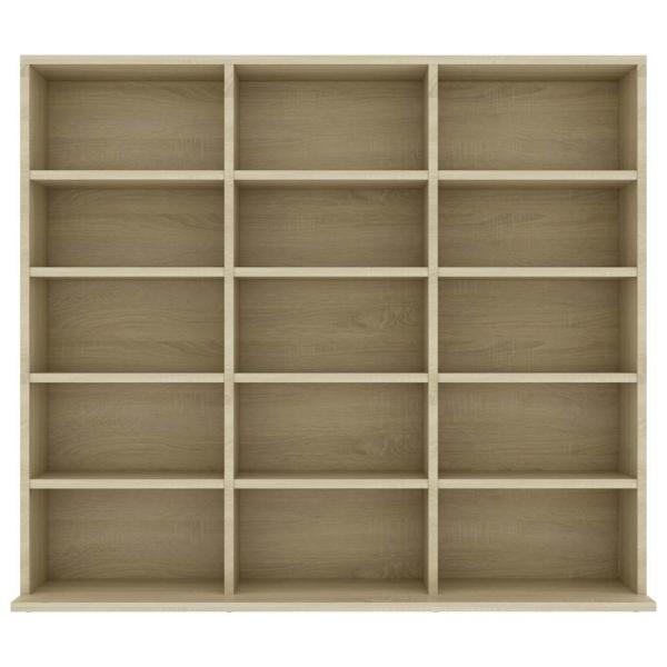 CD-Regal Sonoma-Eiche 100x23x89,5 cm Holzwerkstoff
