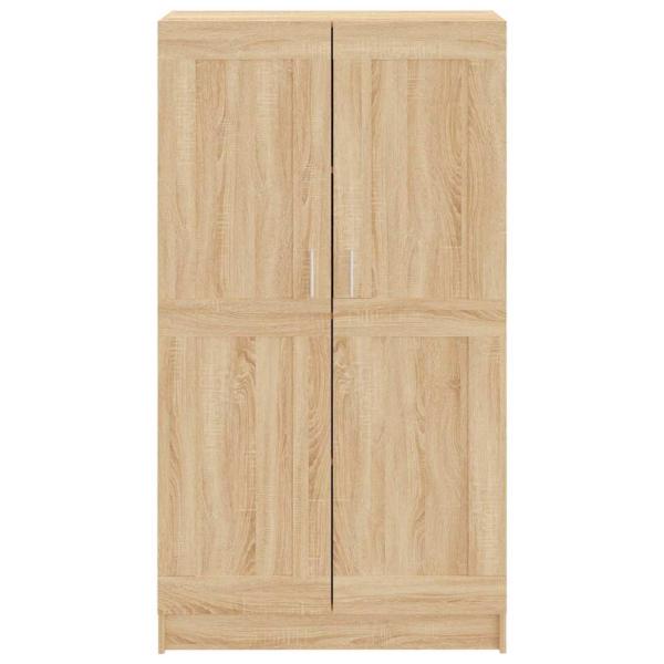 B?cherregal Sonoma-Eiche 82,5x30,5x150 cm Holzwerkstoff