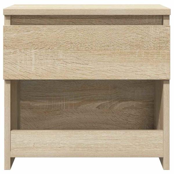Nachttische 2 Stk. Sonoma-Eiche 40x30x39 cm Holzwerkstoff