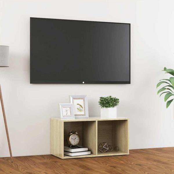 ARDEBO.de - TV-Schrank Sonoma-Eiche 72x35x36,5 cm Holzwerkstoff