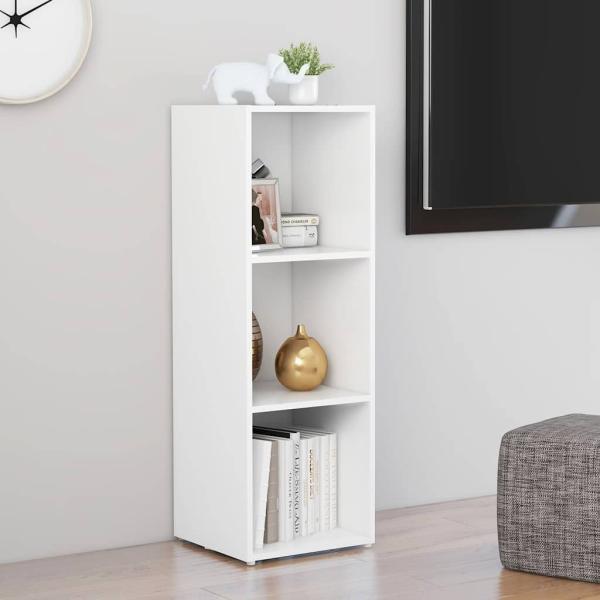 TV-Schrank Weiß 107x35x37 cm Holzwerkstoff