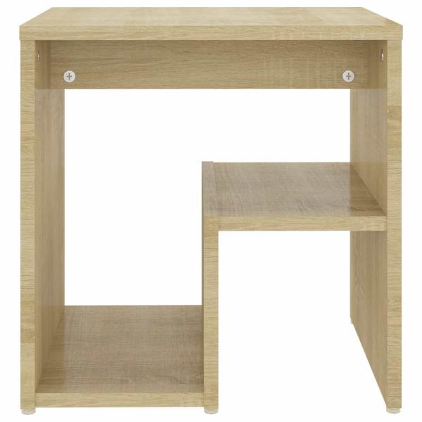Nachttische 2 Stk. Sonoma-Eiche 40x30x40 cm Holzwerkstoff
