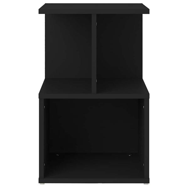 Nachttische 2 Stk. Schwarz 35x35x55 cm Holzwerkstoff