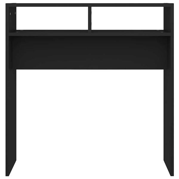 Konsolentisch Schwarz 78x30x80 cm Holzwerkstoff