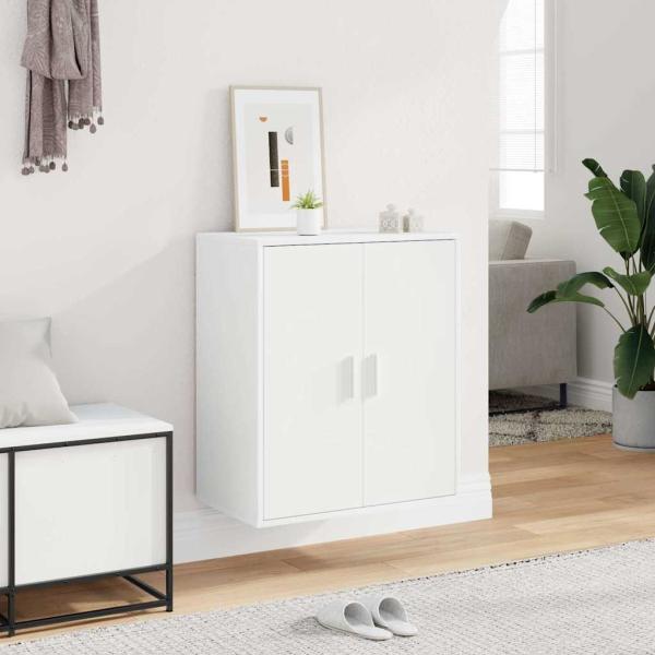 Schuhschrank Weiß 60x35x70 cm Holzwerkstoff