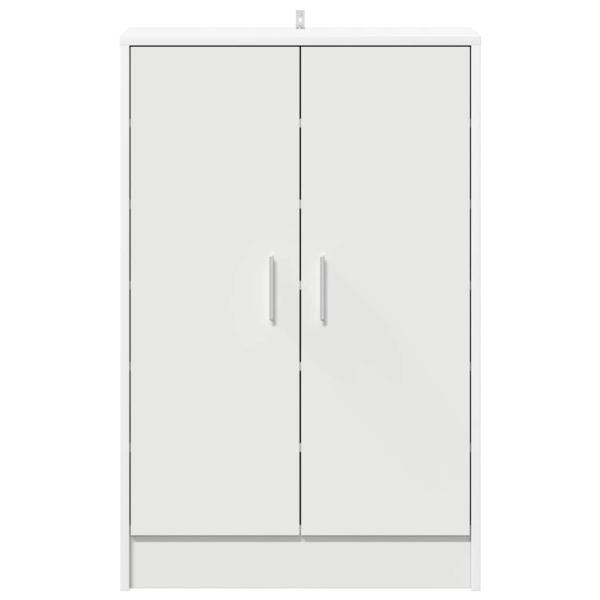 Schuhschrank Weiß 60x35x92 cm Holzwerkstoff