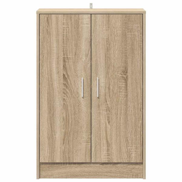 Schuhschrank Sonoma-Eiche 60x35x92 cm Holzwerkstoff