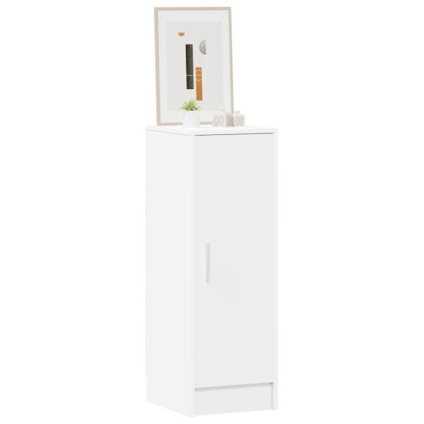 Schuhschrank Weiß 32x35x92 cm Holzwerkstoff