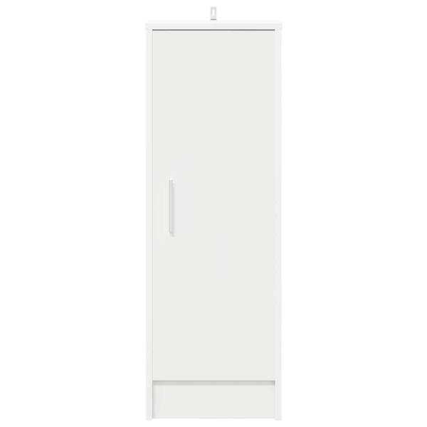 Schuhschrank Weiß 32x35x92 cm Holzwerkstoff