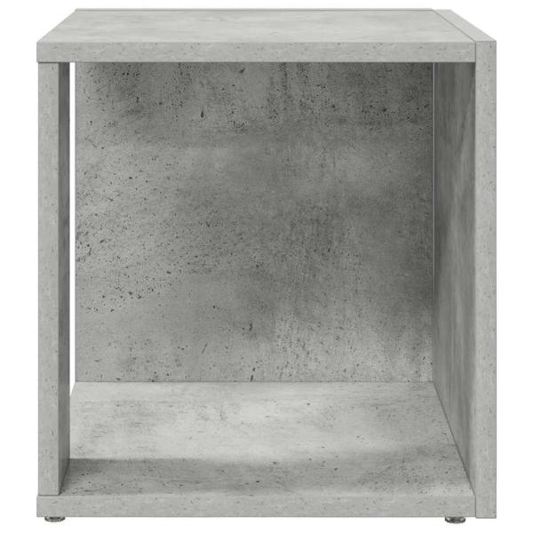 Beistelltisch Betongrau 33x33x34,5 cm Holzwerkstoff