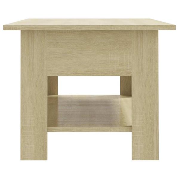 Couchtisch Sonoma-Eiche 102x55x42 cm Holzwerkstoff