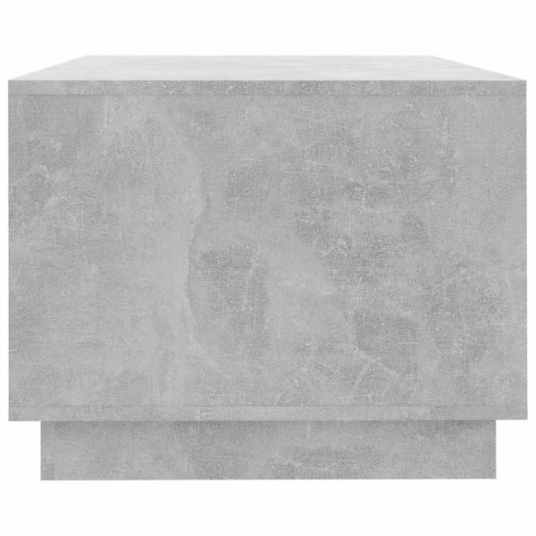 Couchtisch Betongrau 102x55x43 cm Holzwerkstoff