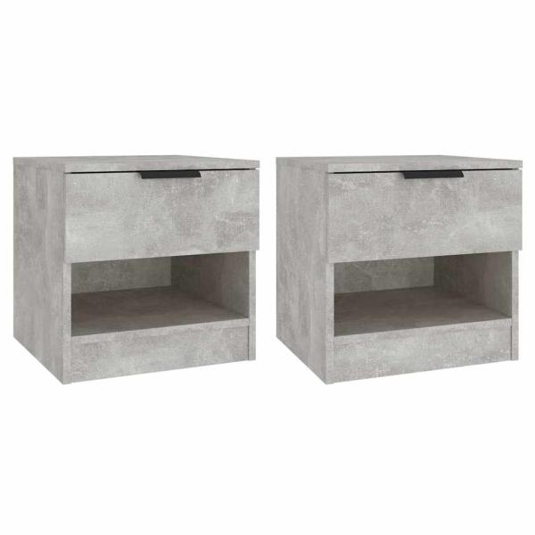 Nachttische 2 stk. 40 x 39 x 40 cm Holzwerkstoff