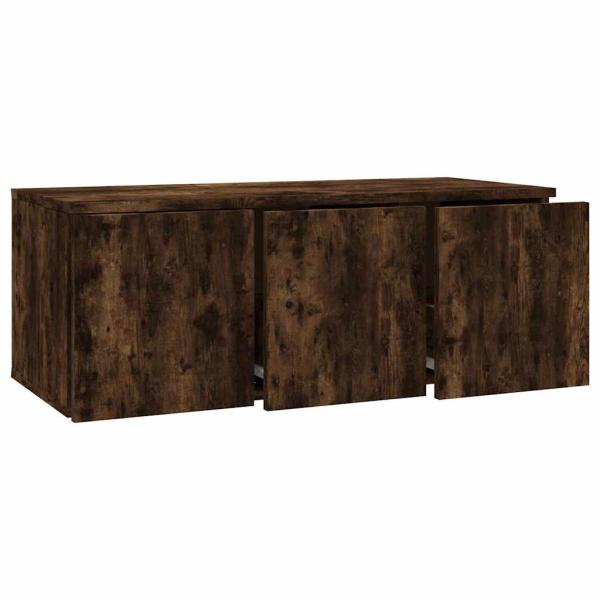 TV-Schrank Räuchereiche 80x34x30 cm Holzwerkstoff
