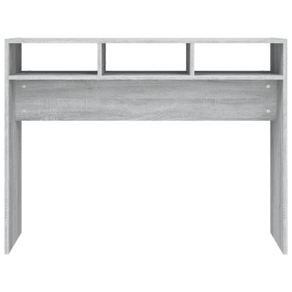 Konsolentisch Grau Sonoma 105x30x80 cm Holzwerkstoff