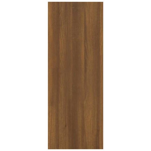 Konsolentisch Braun Eichen-Optik 105x30x80 cm Holzwerkstoff