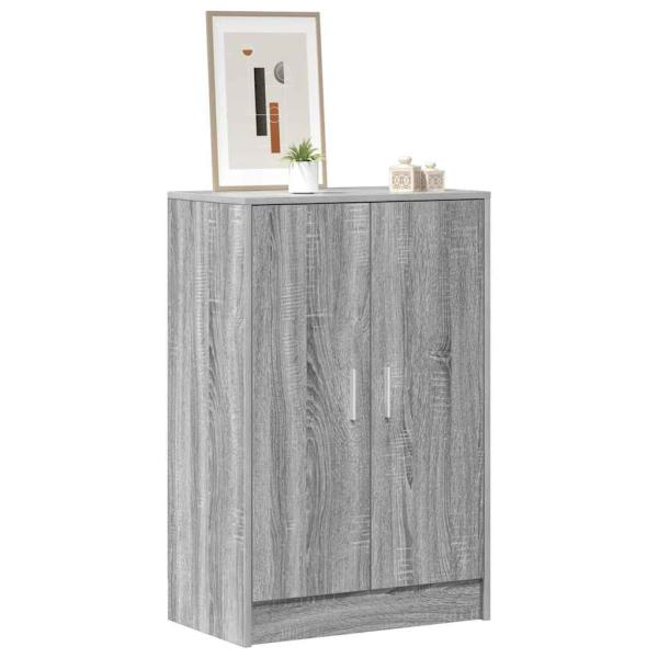 Schuhschränke 60 x 35 x 92 cm Holzwerkstoff Sonoma-Grau