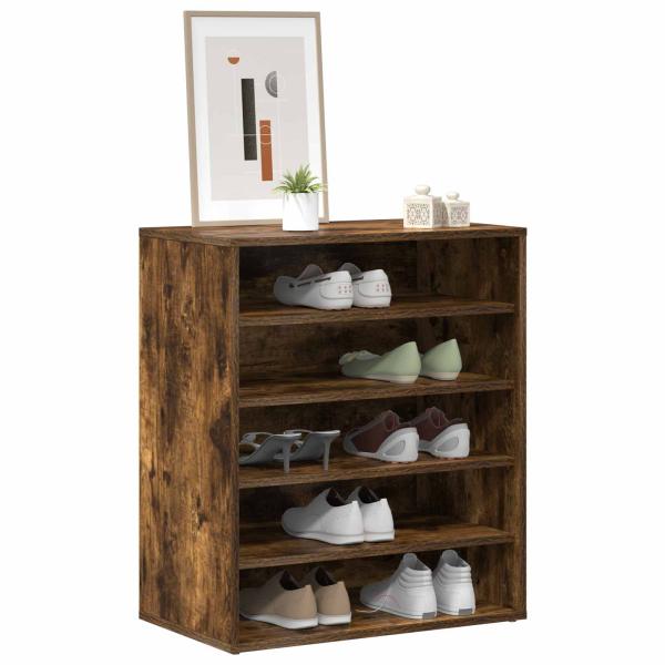 Schuhschränke 60 x 35 x 70 cm Räuchereiche Schuhlagerung