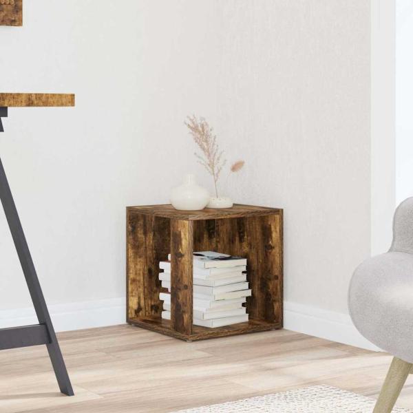 ARDEBO.de - Beistelltische 33 x 33 x 34 cm Engineered Wood Räuchereiche