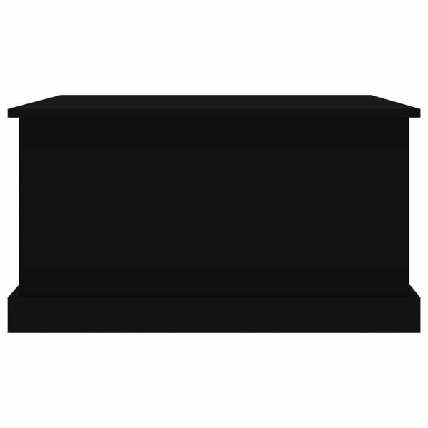 Truhe Schwarz 70x40x38 cm Holzwerkstoff
