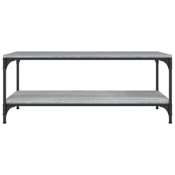 Couchtisch Grau Sonoma 80x50x40 cm Holzwerkstoff