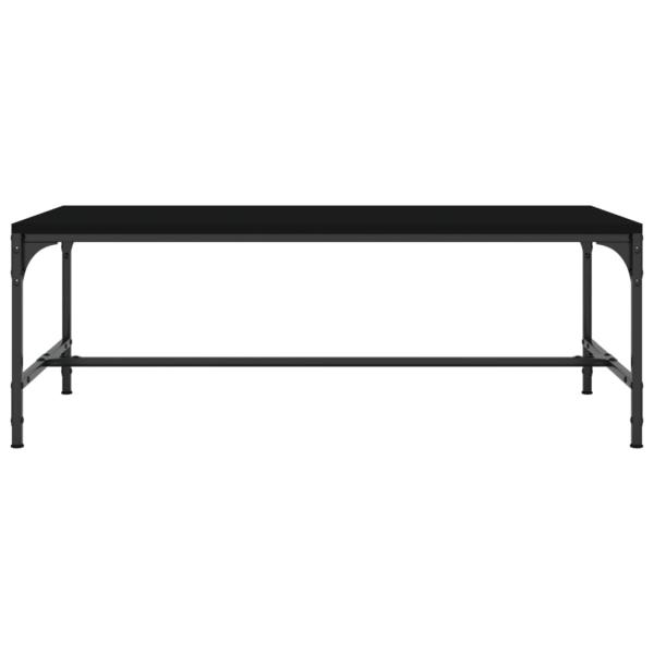 Couchtisch Schwarz 100x50x35 cm Holzwerkstoff