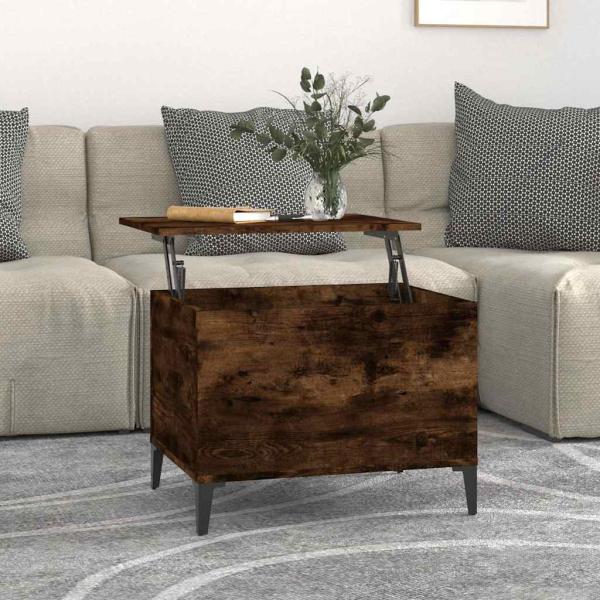 ARDEBO.de - Couchtisch R?uchereiche 60x44,5x45 cm Holzwerkstoff