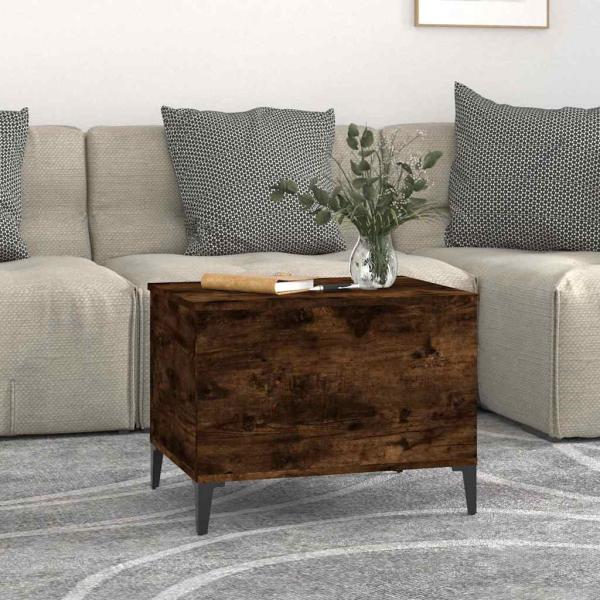 Couchtisch R?uchereiche 60x44,5x45 cm Holzwerkstoff