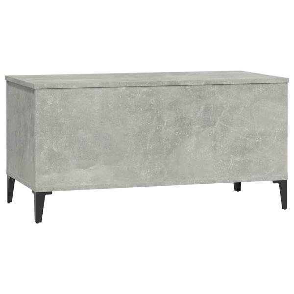 Couchtisch Betongrau 90x44,5x45 cm Holzwerkstoff