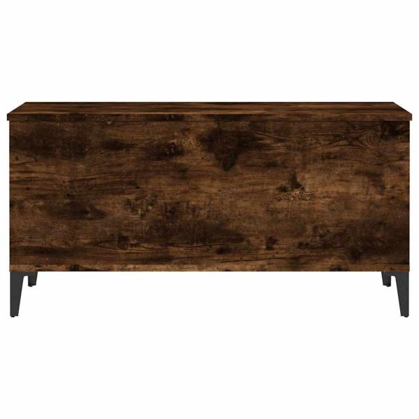 Couchtisch R?uchereiche 90x44,5x45 cm Holzwerkstoff