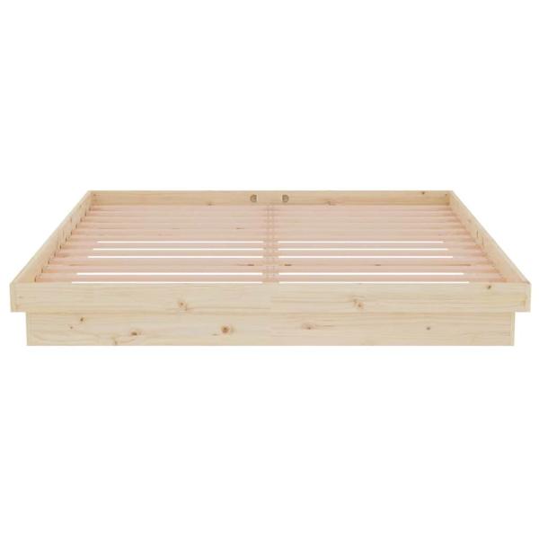 Massivholzbett ohne Matratze 160x200 cm