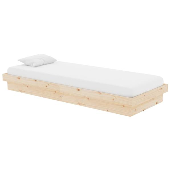Bettgestell ohne Matratze Massivholz Klein Einzelbett
