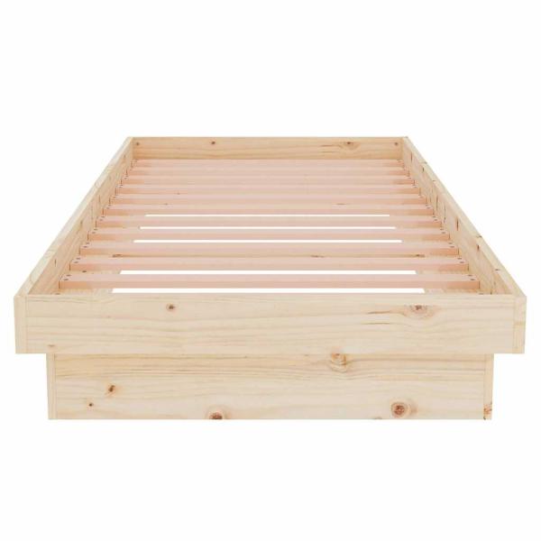 Bettgestell ohne Matratze Massivholz Klein Einzelbett