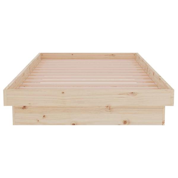 Massivholzbett 90x190 cm