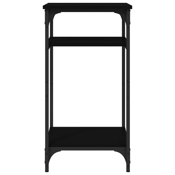 Beistelltisch Schwarz 40x30x75 cm Holzwerkstoff