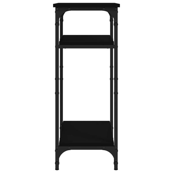 Beistelltisch Schwarz 40x30x75 cm Holzwerkstoff