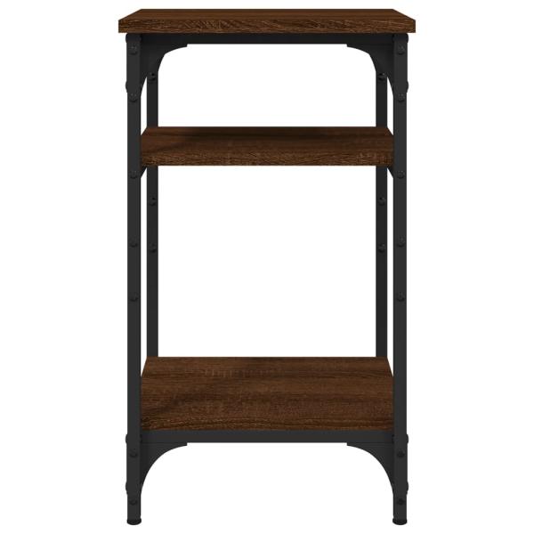 Beistelltisch Braun Eichen-Optik 35x30x60 cm Holzwerkstoff