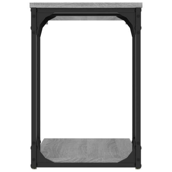 Beistelltisch Grau Sonoma 50x35x52 cm Holzwerkstoff