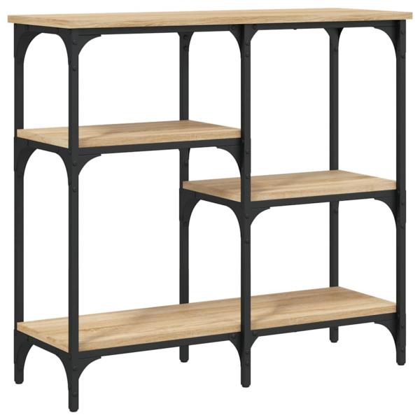 Konsolentisch Sonoma-Eiche 80 x 29 x 75 cm Holzwerkstoff