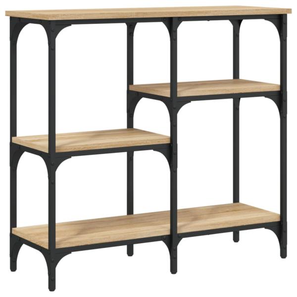 Konsolentisch Sonoma-Eiche 80 x 29 x 75 cm Holzwerkstoff