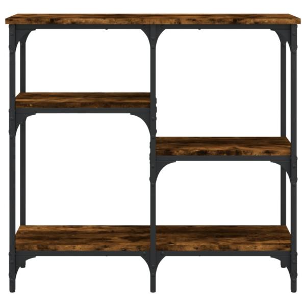 Konsolentisch R?uchereiche 80x29x75 cm Holzwerkstoff