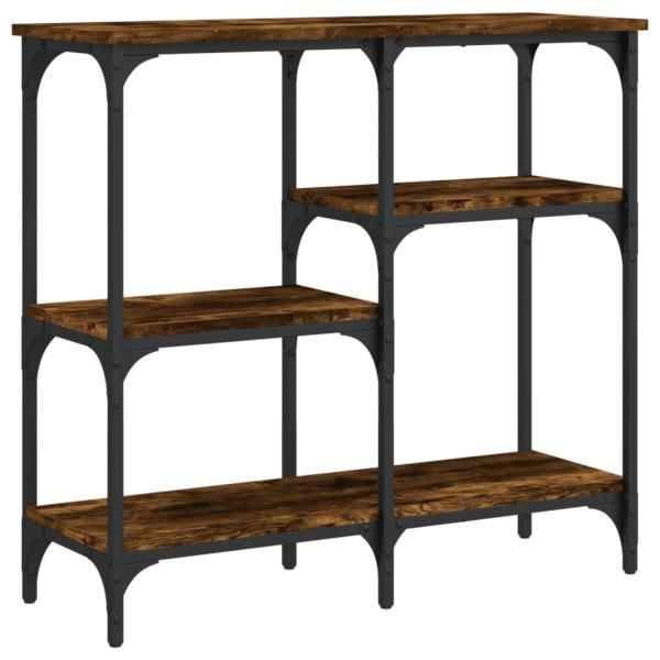 Konsolentisch R?uchereiche 80x29x75 cm Holzwerkstoff