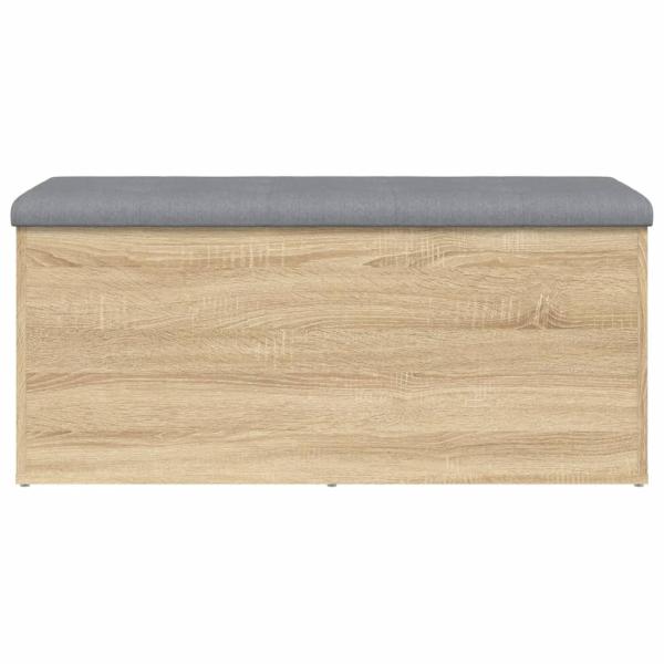 Aufbewahrungsbank Sonoma-Eiche 102 x 42 x 45 cm Holzwerkstoff
