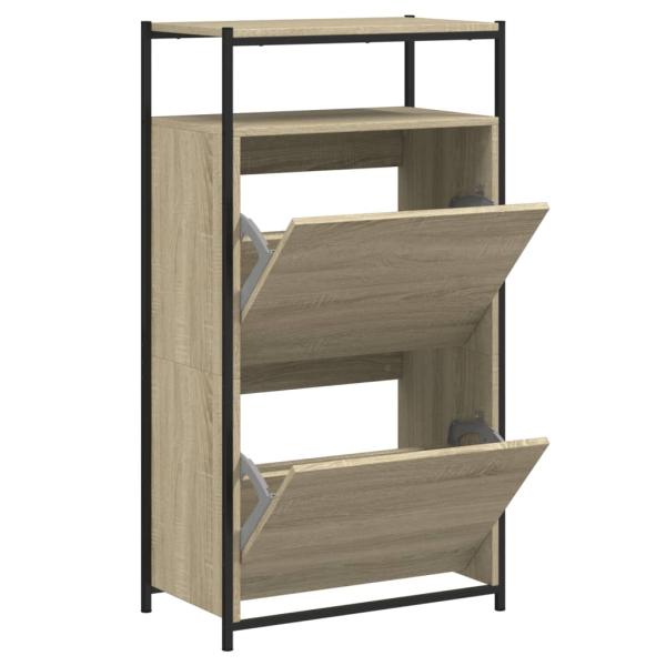 Schuhschrank Sonoma-Eiche N/A