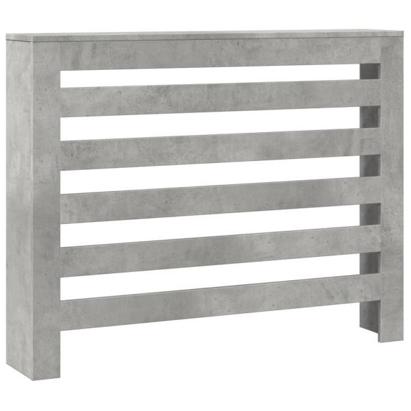 Heizkörperabdeckung Betongrau 104 x 20 x 82 cm Holzwerkstoff