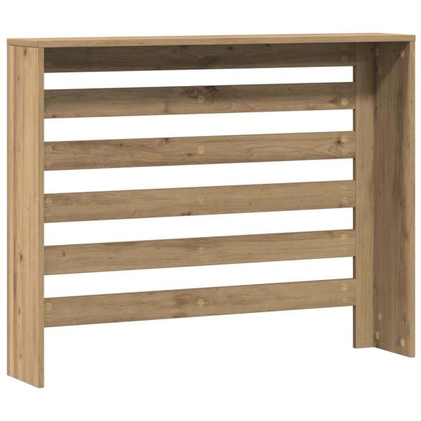 Heizkörperabdeckung Eiche 104 x 20 x 82 cm Holzwerkstoff
