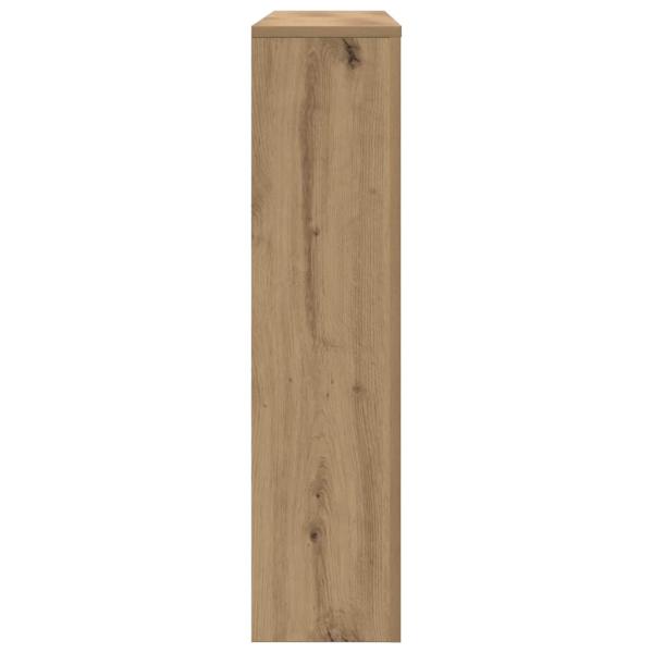 Heizkörperverkleidung Artisan-Eiche 175x20x82 cm Holzwerkstoff